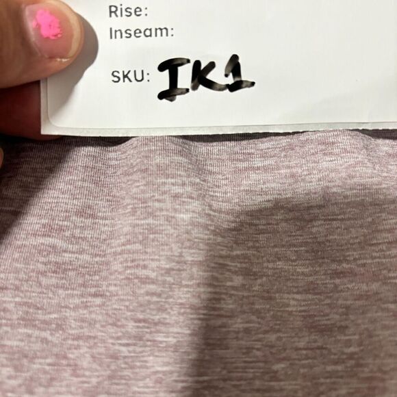 Gymshark Womens  Leggings Purple Large Adapt Marl Seamless Stretch Mid-Rise - Picture 7 of 8